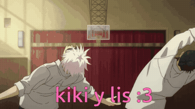 Kiki Y Lis 3 Written In Pink GIF