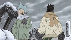 Kilik Rung And Soul Eater Evans Fist Bump After Win GIF