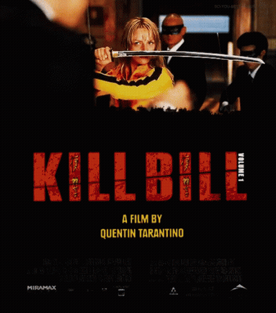 Kill Bill Movie Poster GIF