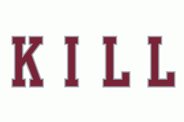 Kill Floating Text Animation GIF