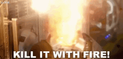 Kill It With Fire Around GIF