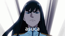 Kill La Kill Kiryuin Fierce Look GIF