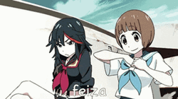 Kill La Kill Lunch Hidden In Chest GIF