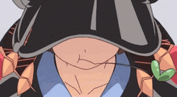 Kill La Kill Mako Being Cute GIF