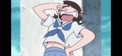 Kill La Kill Mako Big Laugh GIF