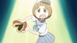 Kill La Kill Mako's Empty Wallet GIF