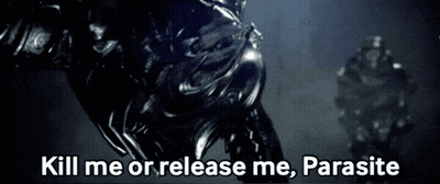 Kill Me Or Release Me Parasite Black And White GIF