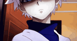 Killua Anime Annoyed Face