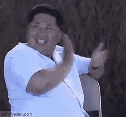 Kim Jong Un Clapping GIF