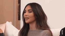 Kim K Saying Yeah GIF