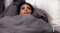 Kim Kardashian Bed Lazy