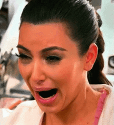 Kim Kardashian Crying Eggplant Meme GIF