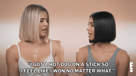 Kim Kardashian I Feel Like I Won GIF