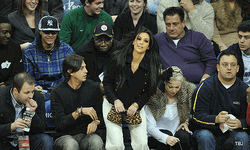 Kim Kardashian Men Staring GIF