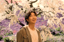 Kim Nam-Joon Happy With Nature GIF