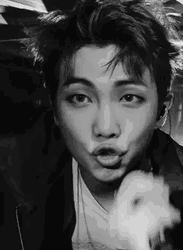 Kim Nam-Joon Smiling GIF