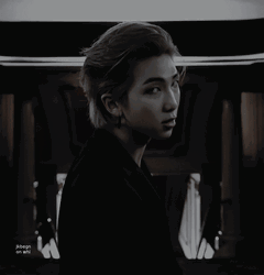 Kim Nam-Joon Walking Away GIF