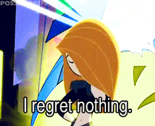 Kim Possible I Regret Nothing Hair Flip GIF