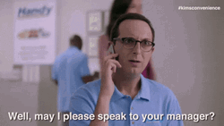 Kim's Convenience Terence Complaining Customer Service GIF