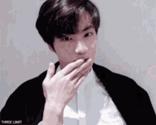 Kim Seok Jin Saying Hello GIF
