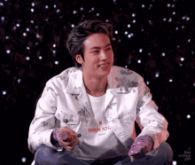 Kim Seok Jin Smiling Face GIF