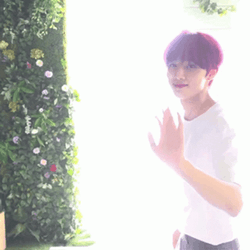 Kim Sunwoo K-Pop Turn Around Disappearing GIF