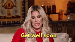 Kim Zolciak-Biermann Get Well Soon GIF
