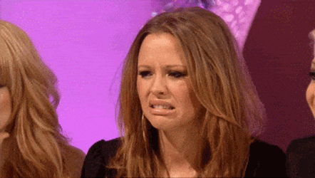 Kimberley Walsh Disllike Reaction GIF