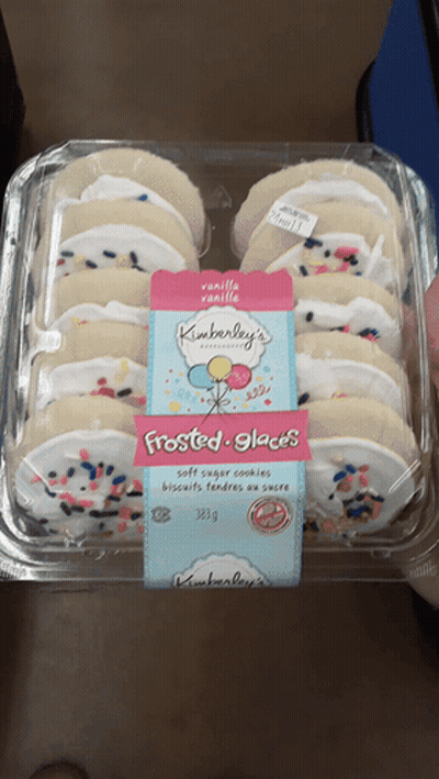 Kimberly's Frosted Glaces Cookies GIF