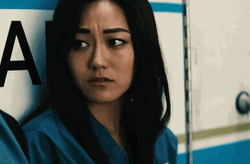 Kimiko Sad Eyes Looking Up GIF