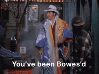 Kimono Cowboy Hat Saying You've Been Bowes D GIF