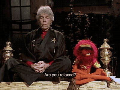 Kimono Man Lotus Stuffed Animal Are You Relaxed GIF