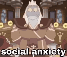  King Andrias Social Anxiety GIF