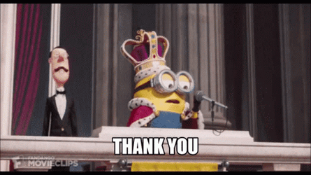 King Bob Ahem Thank You GIF