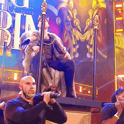 King Corbin Entrance GIF