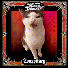 King Diamond Cat Conspiracy GIF