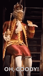 King George Hamilton Oh Goody GIF