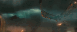 King Ghidorah Gravity Beams GIF