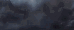 King Ghidorah Landing GIF