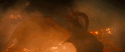 King Ghidorah Spread His Wings GIF