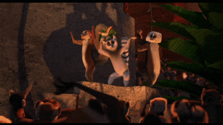 King Julien Life Of Party GIF