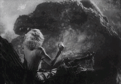 King Kong Entertaining Ann In Old Movie GIF