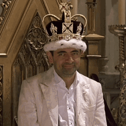 King Mr. Bean GIF