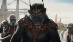 King Of Apes Attacks Caesar GIF