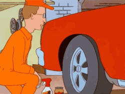 King Of The Hill Dale Spit GIF