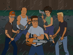 King Of The Hill Fight Buddies GIF