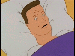 King Of The Hill Hank Difficult Sleeping GIF