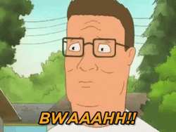 King Of The Hill Scared Hank GIF