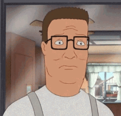 King Of The Hill Shaking Head No GIF