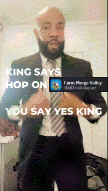 King Says Hop On You Say Yes King On Screen GIF